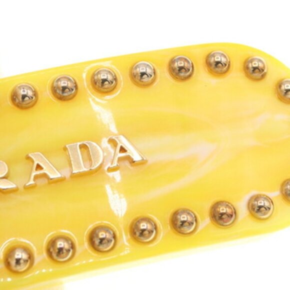 PRADA Yellow Barette - Picture 4 of 7
